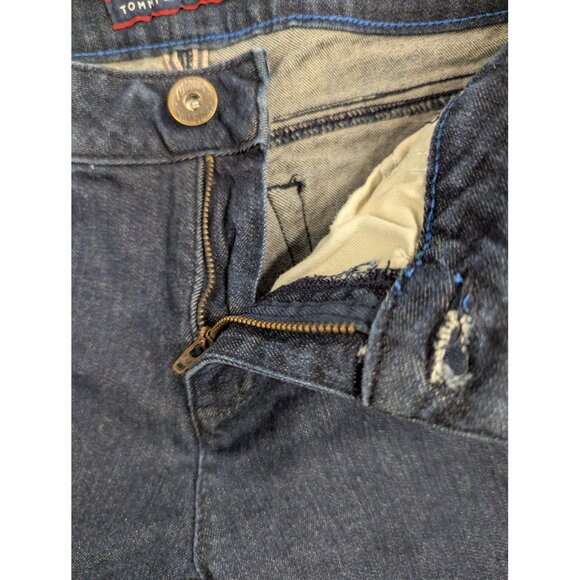 Tommy Hilfiger Jeans Womens 10R Dark Wash Classic Bootcut Stretch Denim Pants - Picture 12 of 16